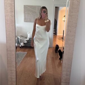 White Maxi Zara Dress